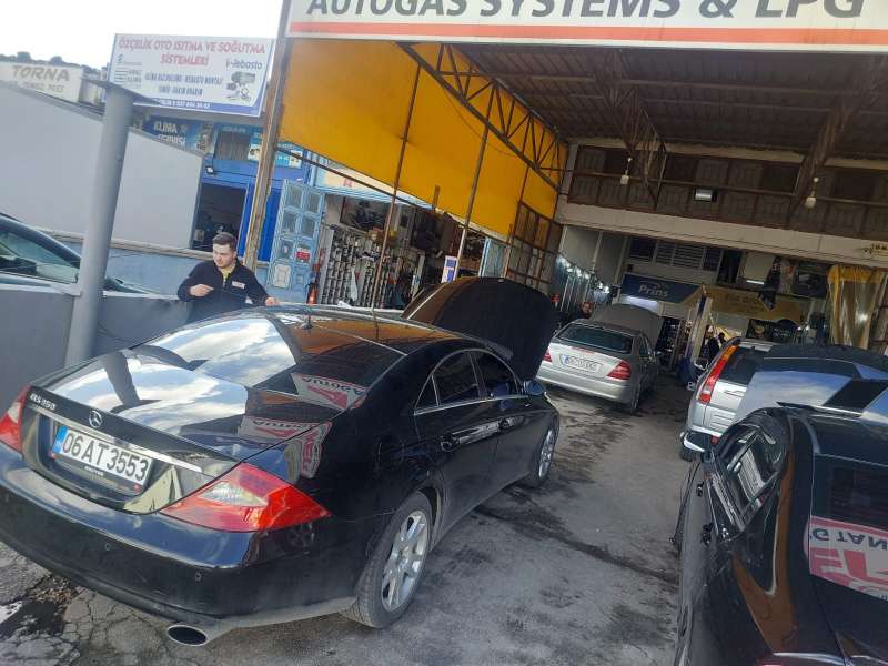 Mercedes cls 350 prins silverline montajı2